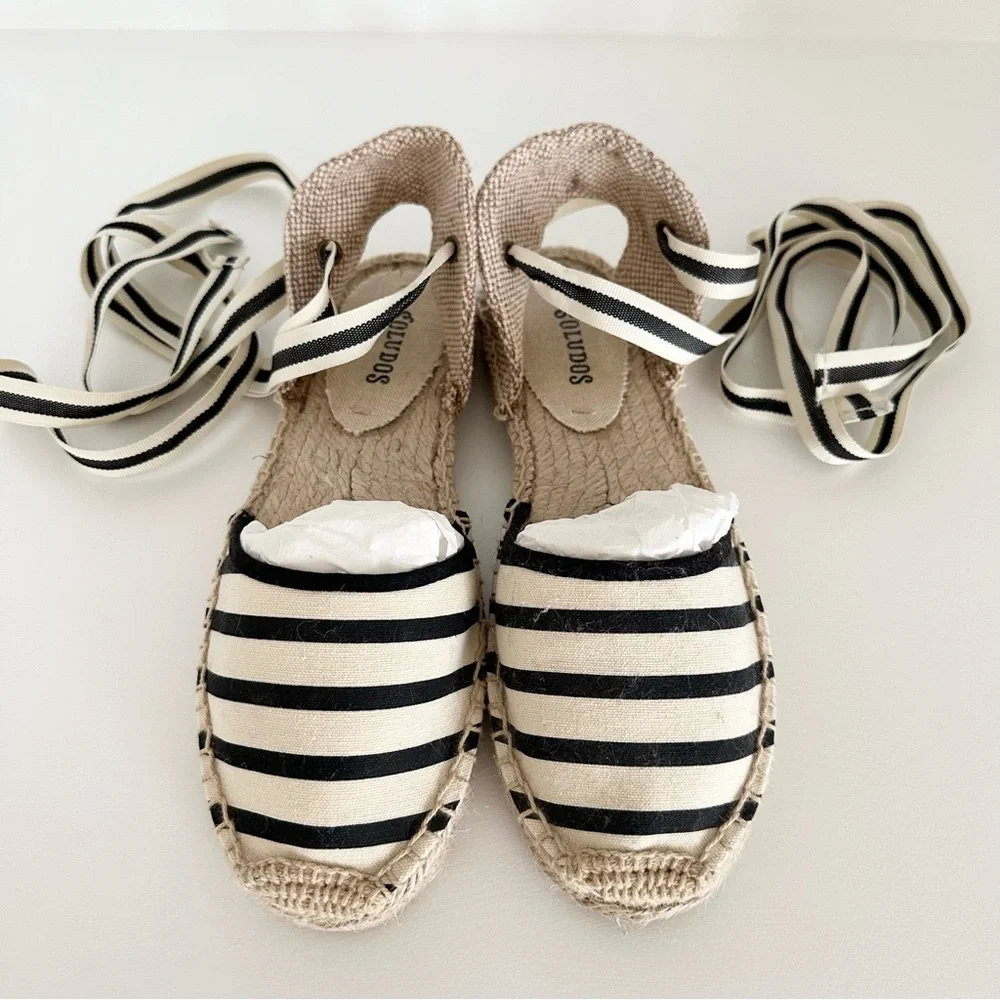 Soludos striped espadrille